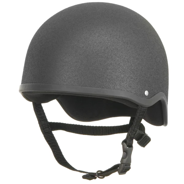 Champion Junior Plus Jockey Helmet (Black)