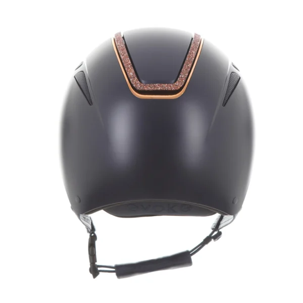 Evoke Callisto Crystal Frame Peaked Riding Helmet - Image 37