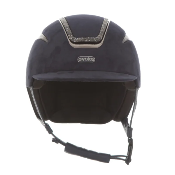 Evoke Callisto Crystal Frame Peaked Riding Helmet - Image 39