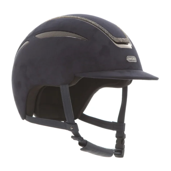 Evoke Callisto Crystal Frame Peaked Riding Helmet - Image 41
