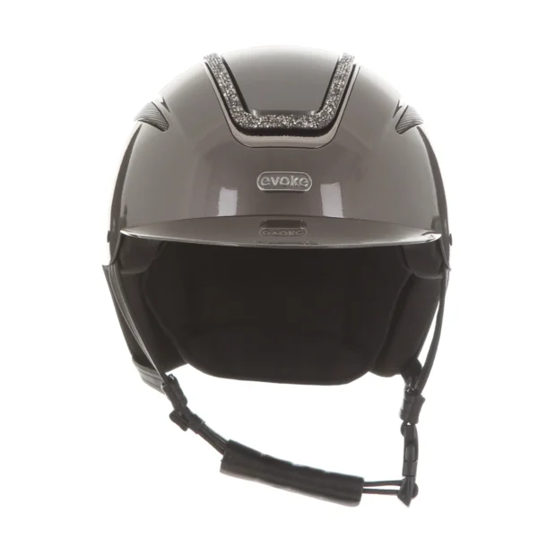 Evoke Callisto Crystal Frame Peaked Riding Helmet - Image 31