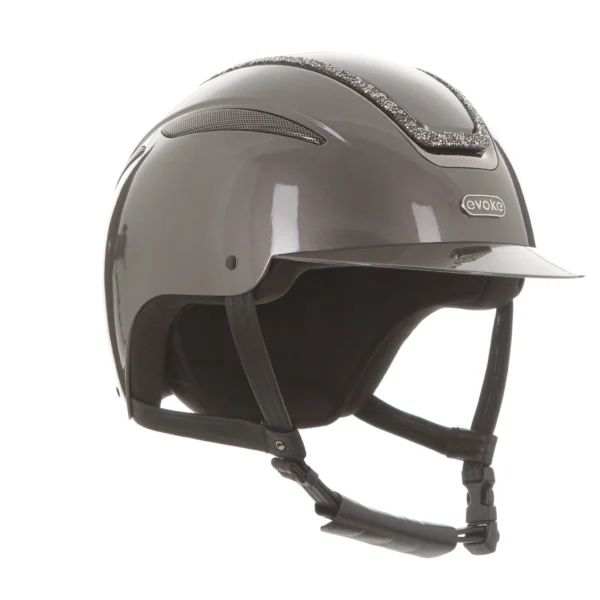 Evoke Callisto Crystal Frame Peaked Riding Helmet - Image 33